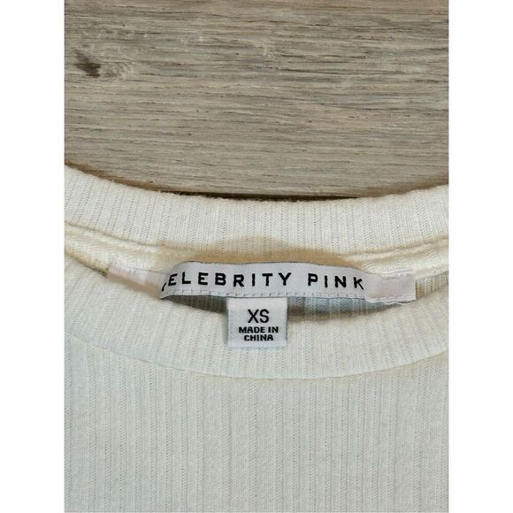 Celebrity pink fitted black and white tops/blouses size XS - Picture 5 of 10